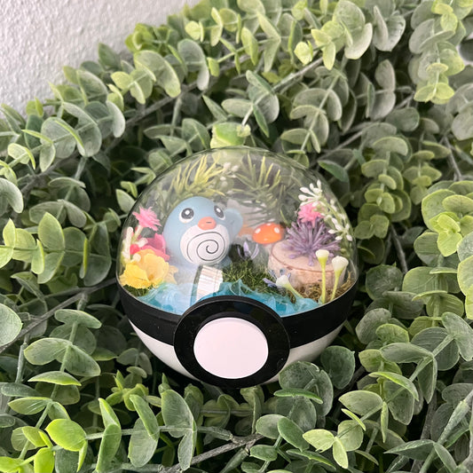 Poliwag Pokeball Terrarium