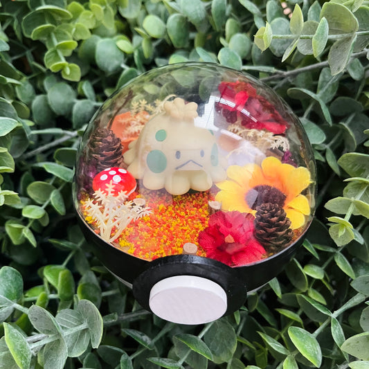 Shroomish Pokeball Terrarium
