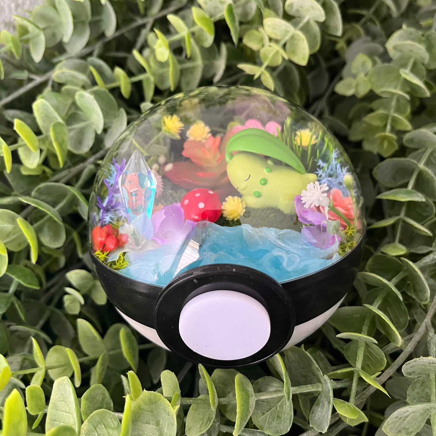 Chikorita Pokemon Terrarium