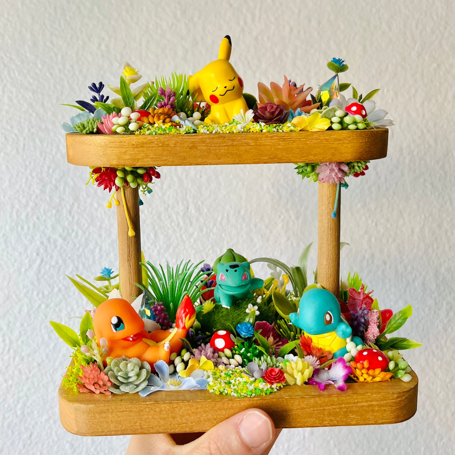 Kanto Starters Terrarium
