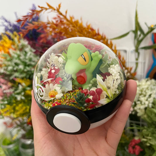 Treecko Pokeball Terrarium