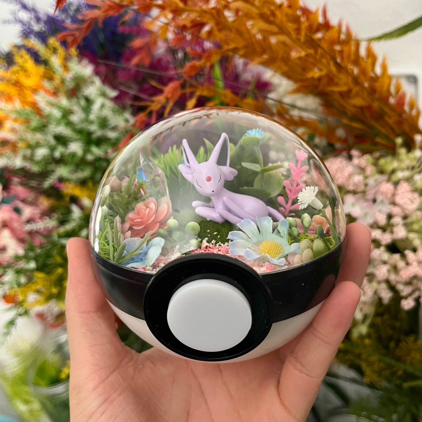 Espeon Pokeball Terrarium