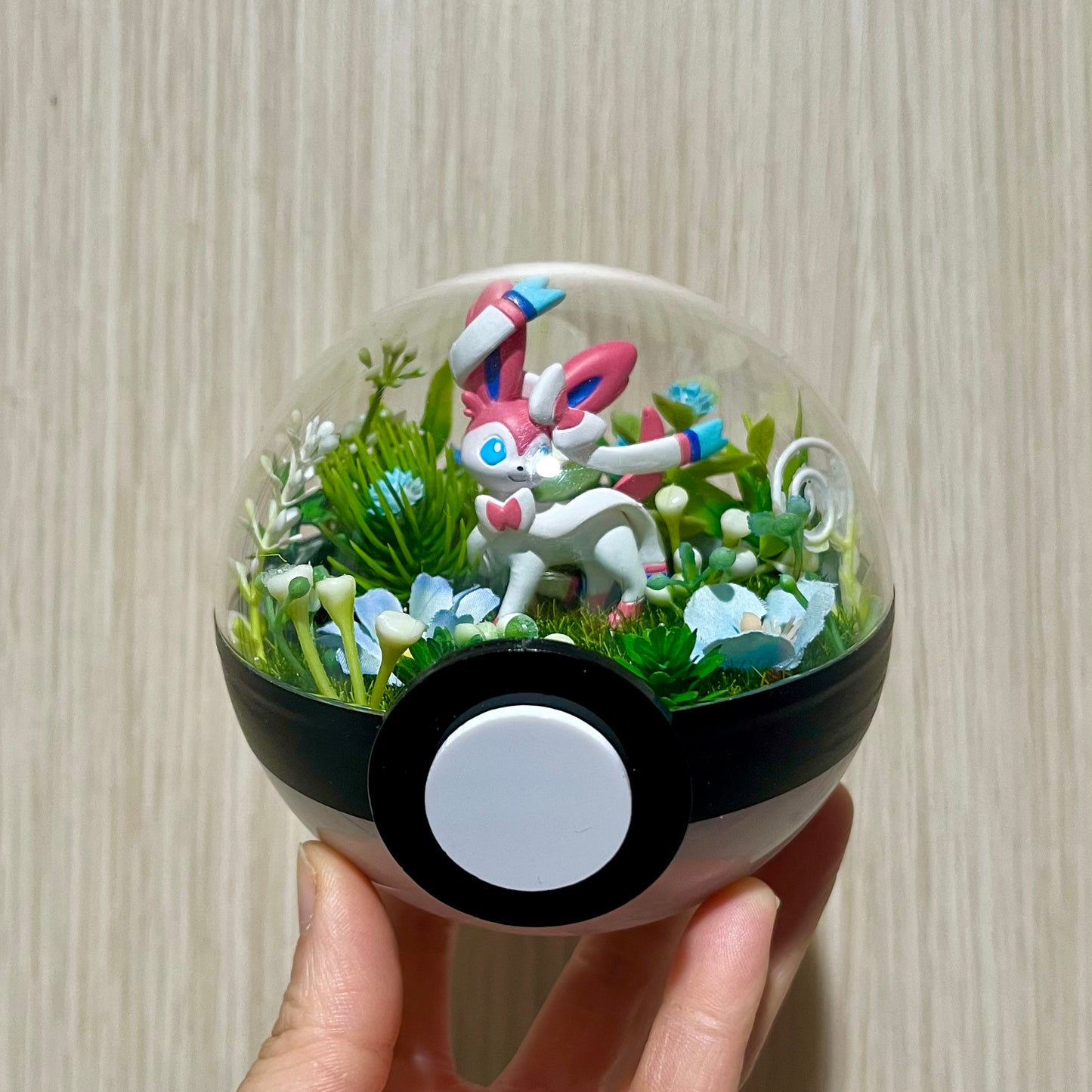 Sylveon Pokeball Terrarium