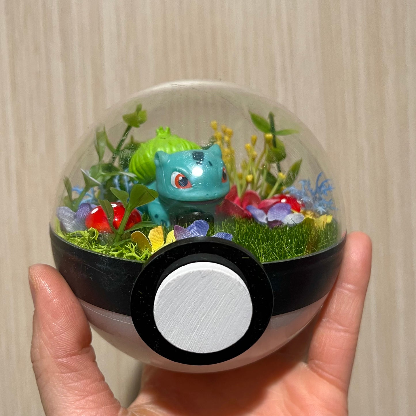 Bulbasaur Garden Pokeball Terrarium *discount for older design*