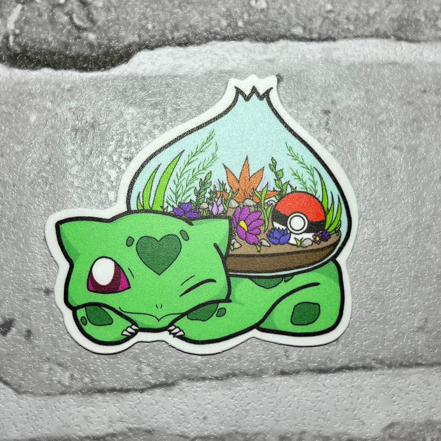 Pack of 4 stickers (Bulbasaur, Squirtle, Charmander, and Cubone)