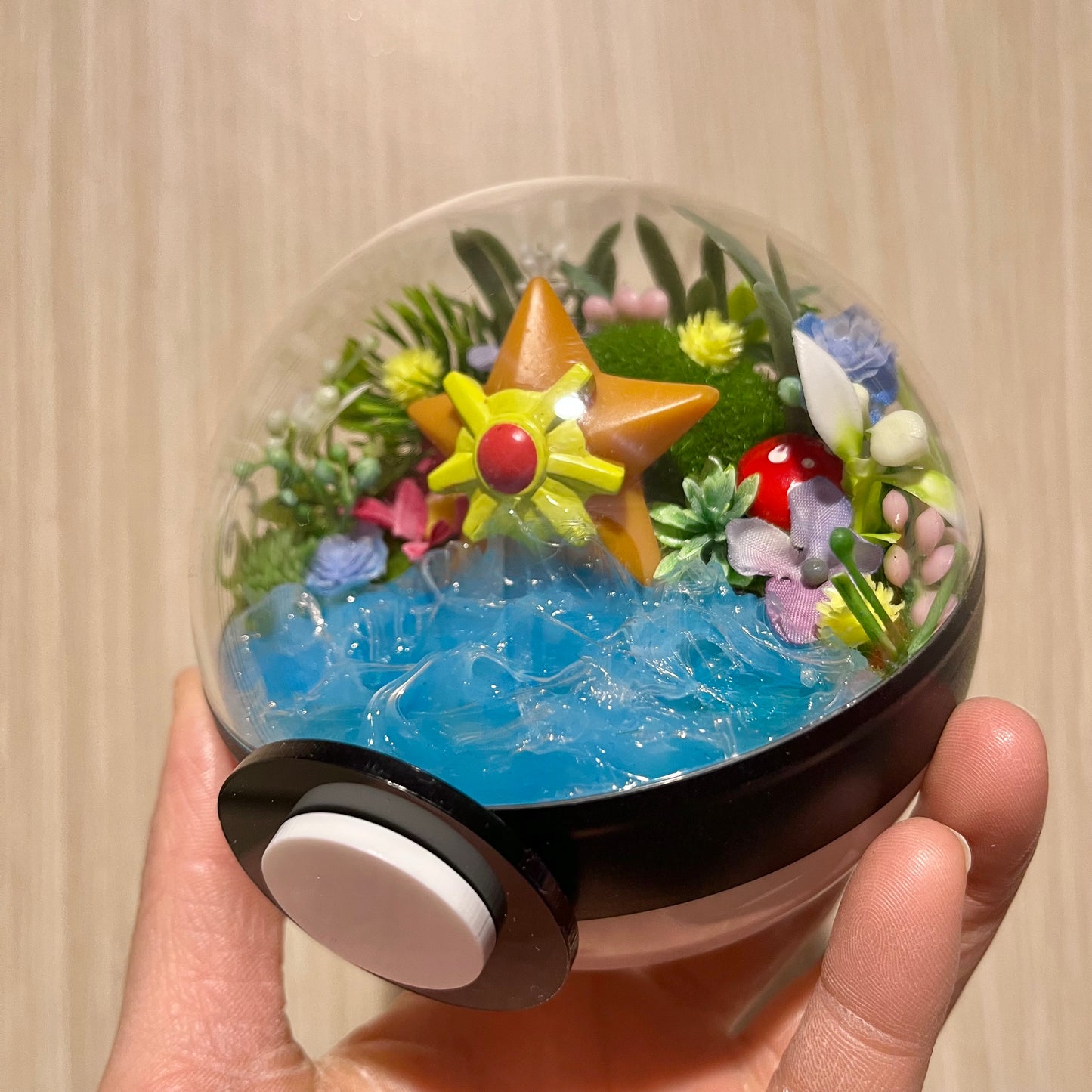 Staryu Pokeball Terrarium