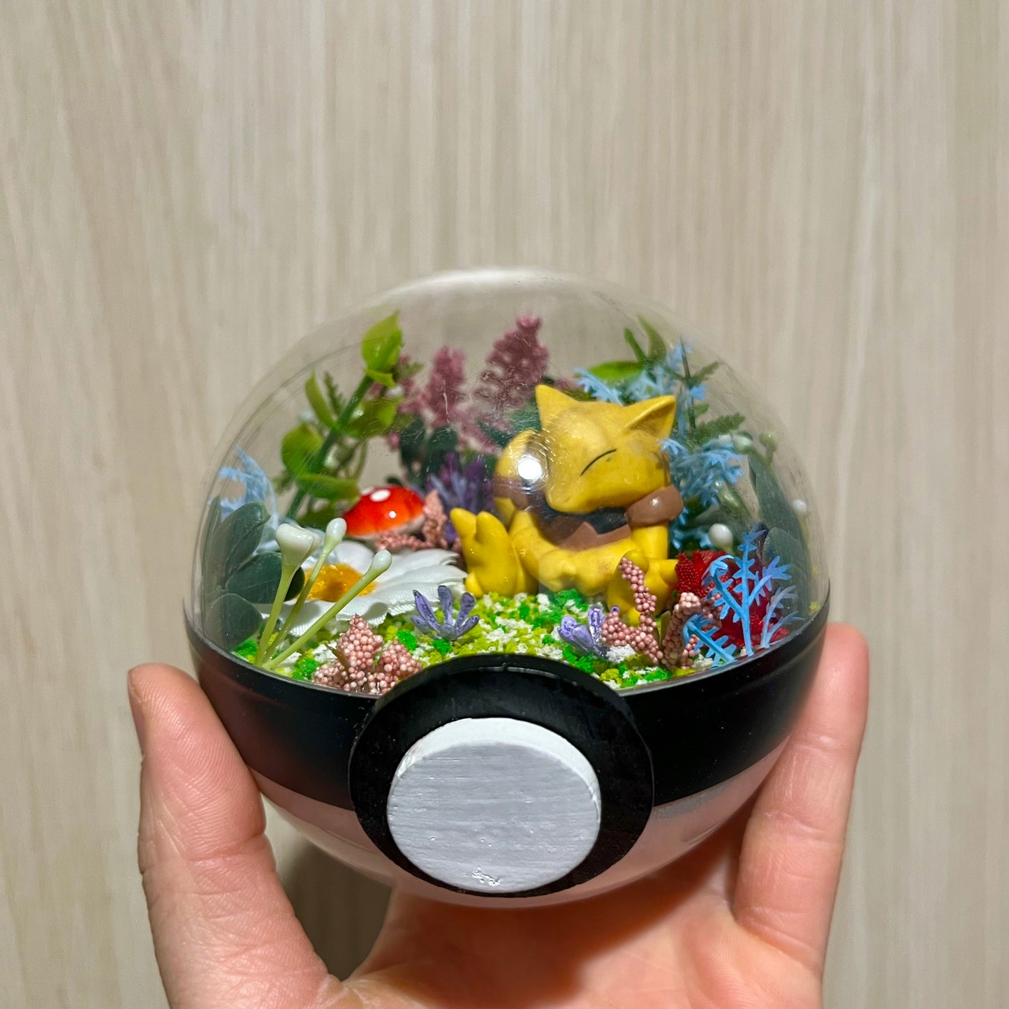 Abra Springtime Pokeball Terrarium *discount for older design*