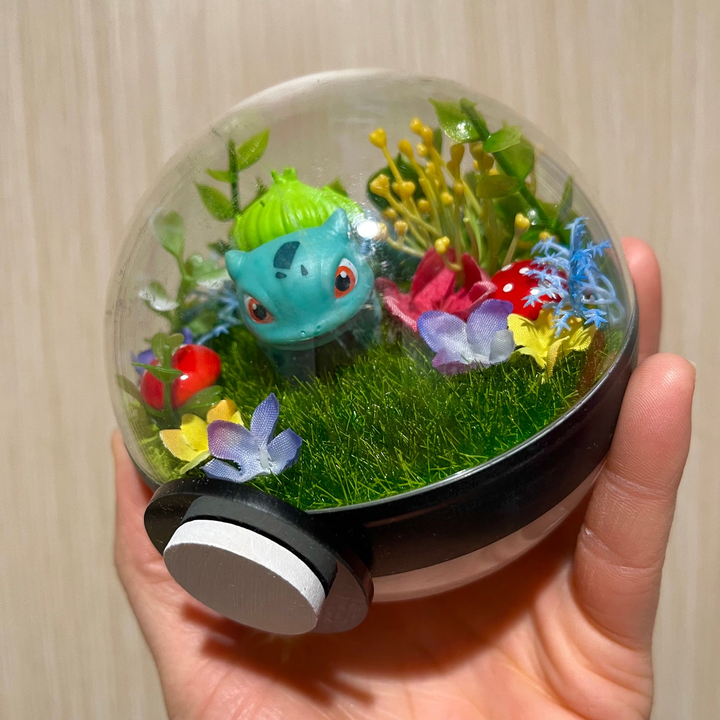 Bulbasaur Garden Pokeball Terrarium *discount for older design*