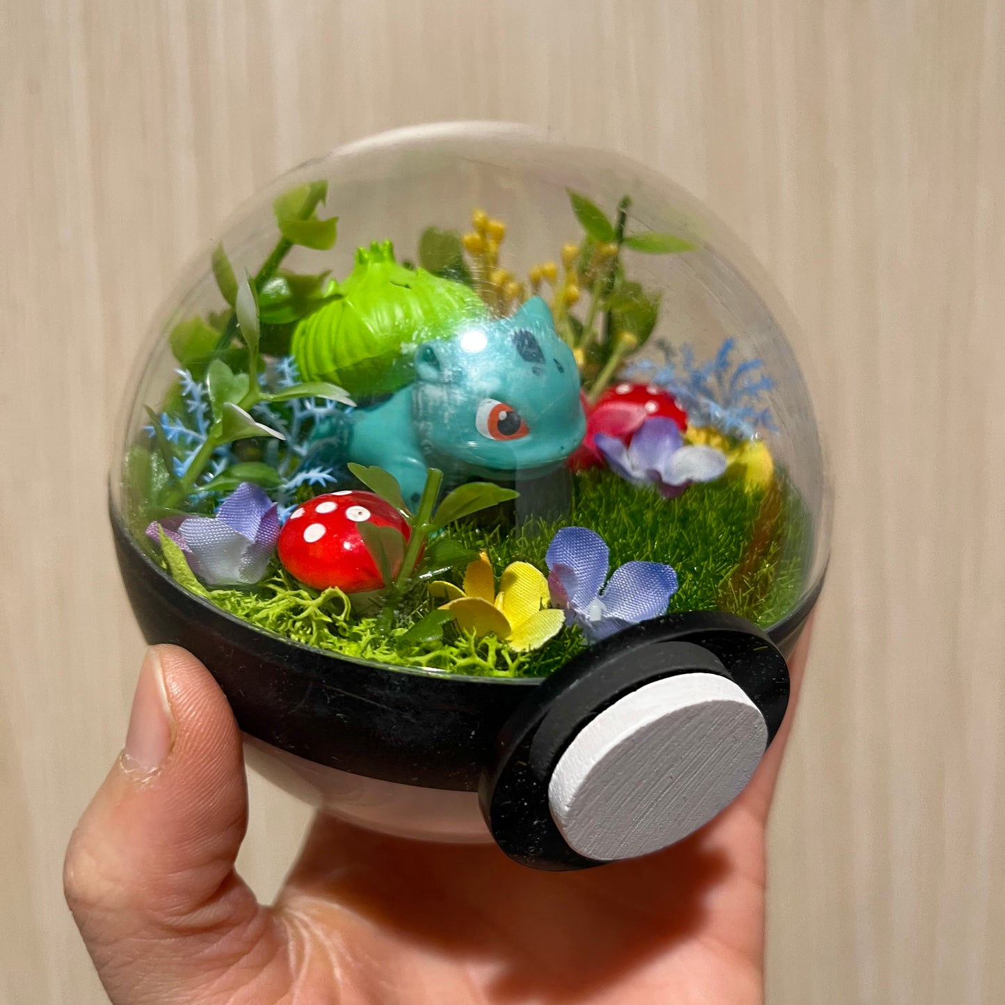 Bulbasaur Garden Pokeball Terrarium *discount for older design*