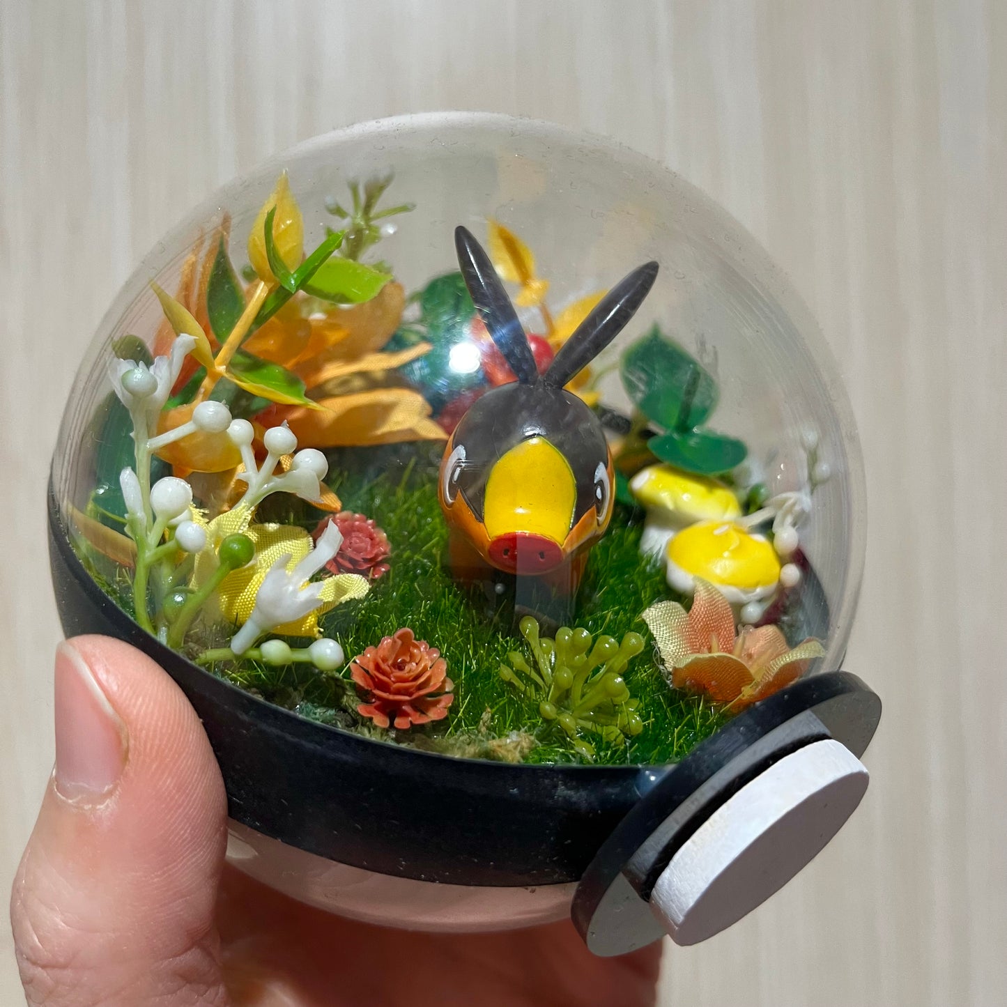 Tepig Pokeball Terrarium *discount for older design*