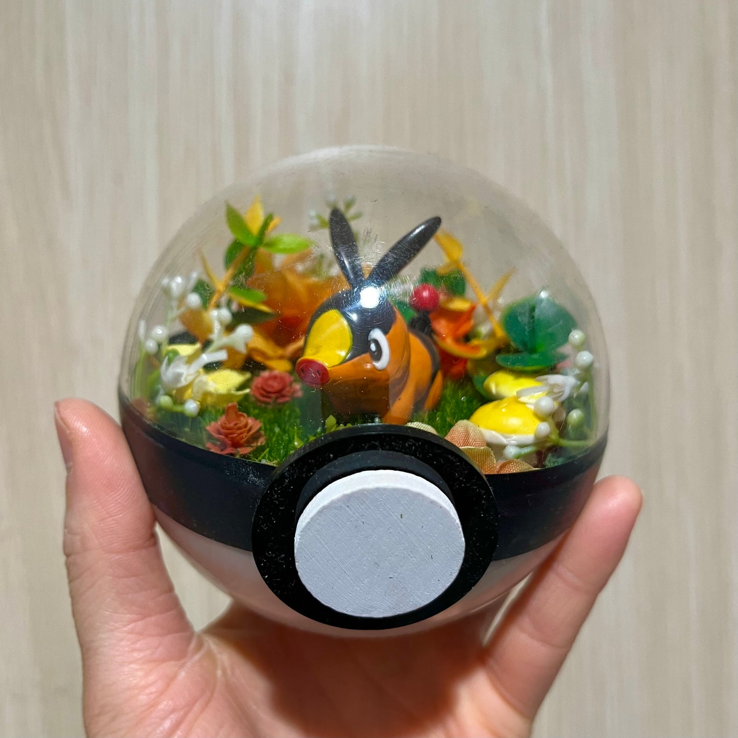 Tepig Pokeball Terrarium *discount for older design*