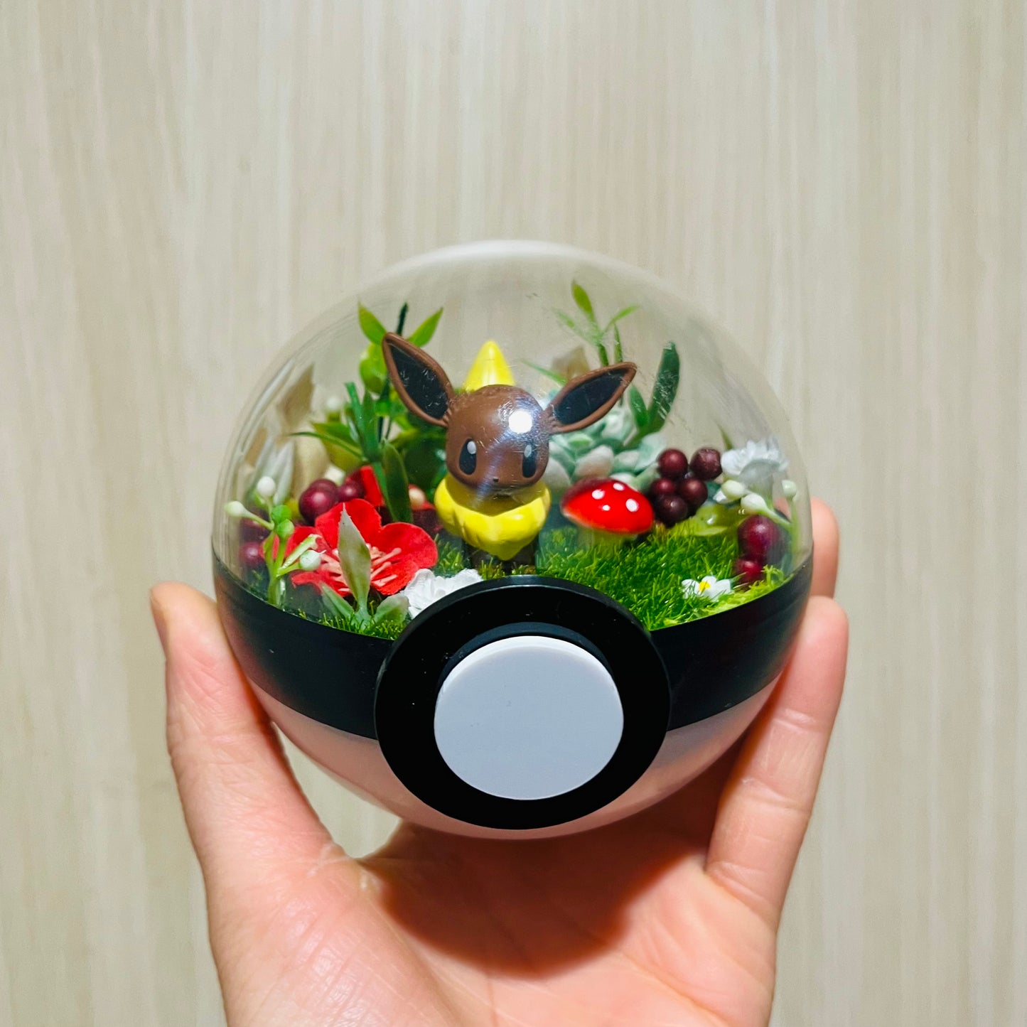 Eevee Garden Pokeball Terrarium