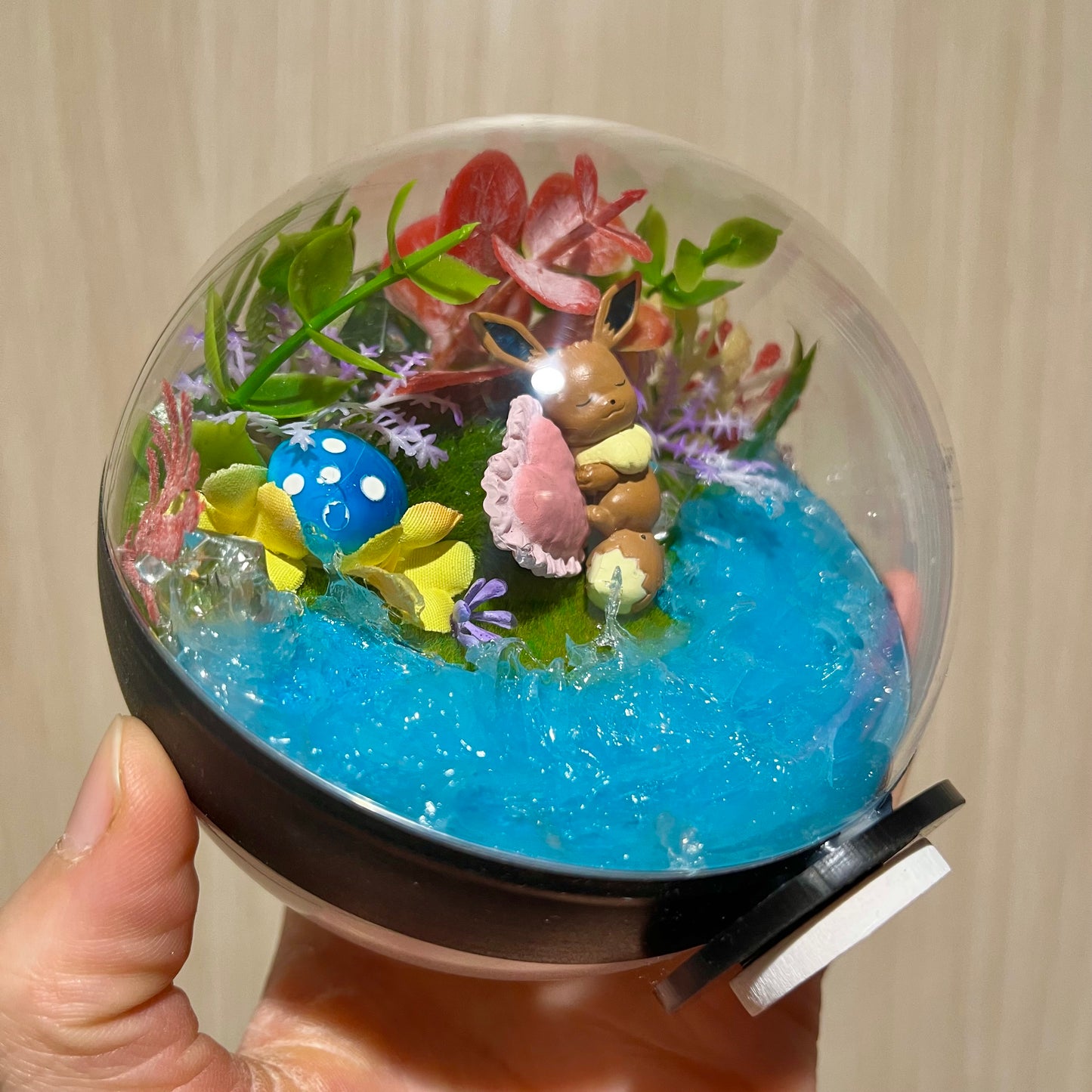 Eevee Riverside Pokeball Terrarium *discount for older design*