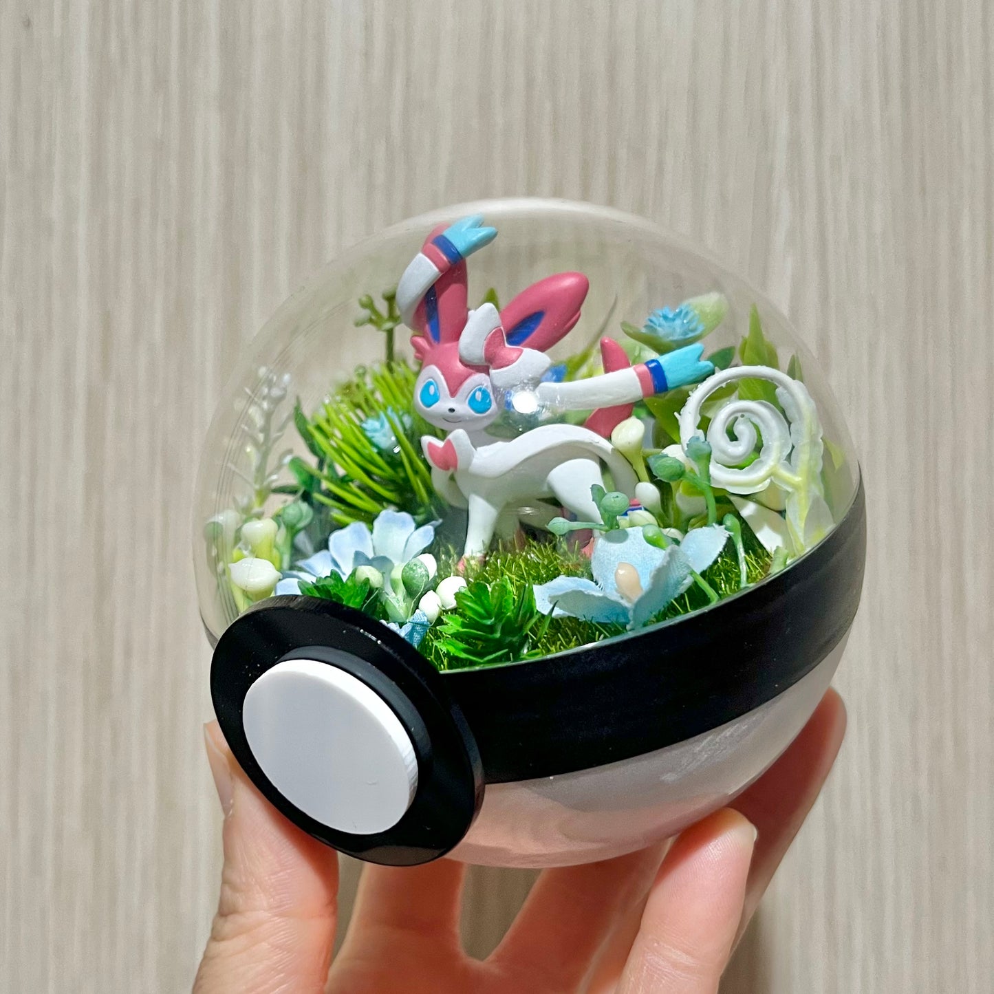 Sylveon Pokeball Terrarium