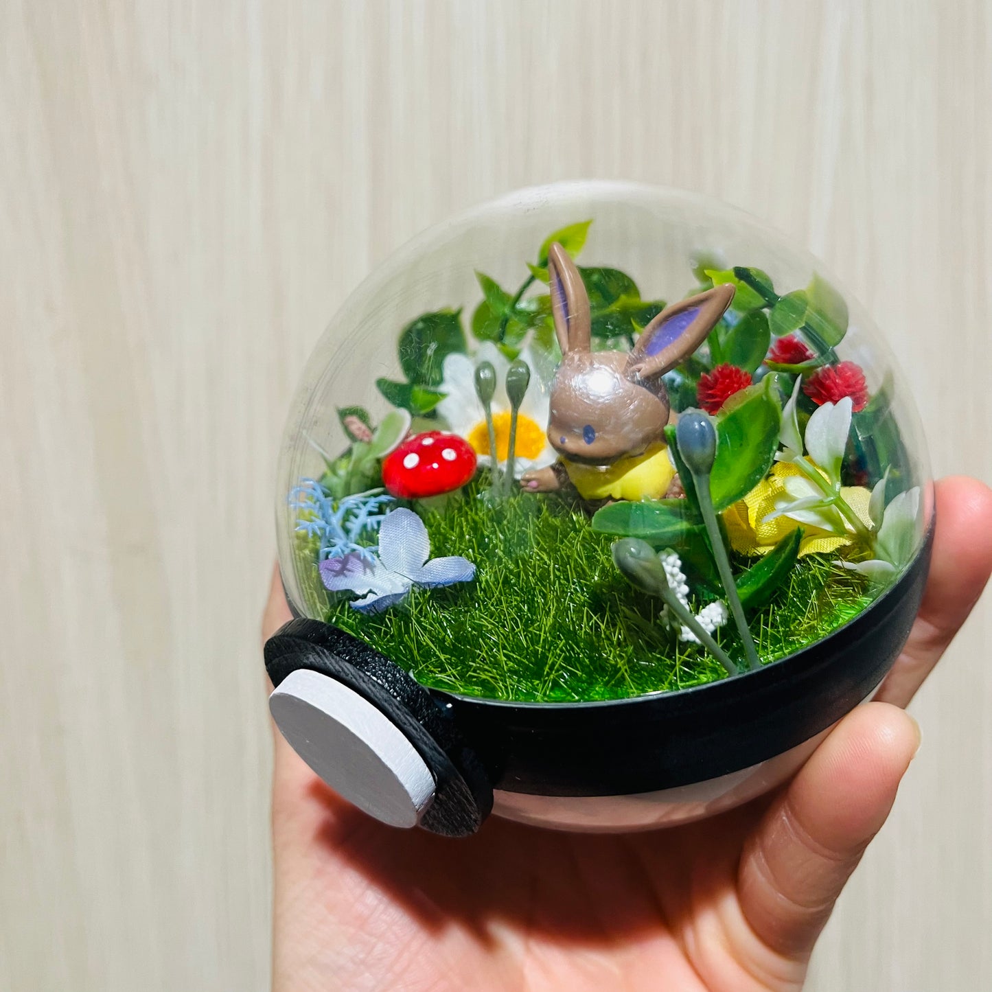 Ditto Eevee Pokeball Terrarium *discount for older design*