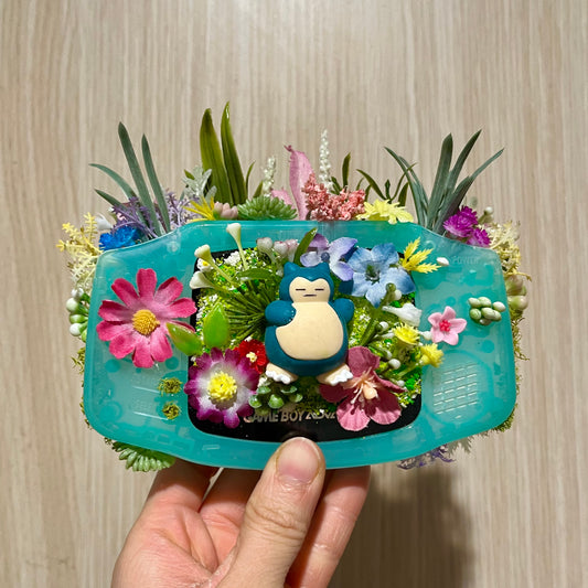 Snorlax Gameboy Terrarium