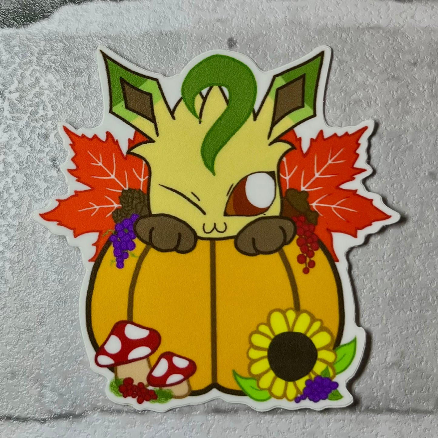 Eeveelution Autumn Stickers