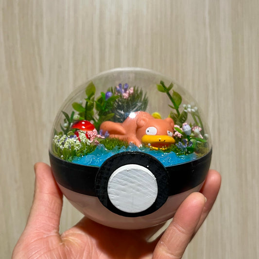 Slowpoke Riverside Pokeball Terrarium *discount for older design*