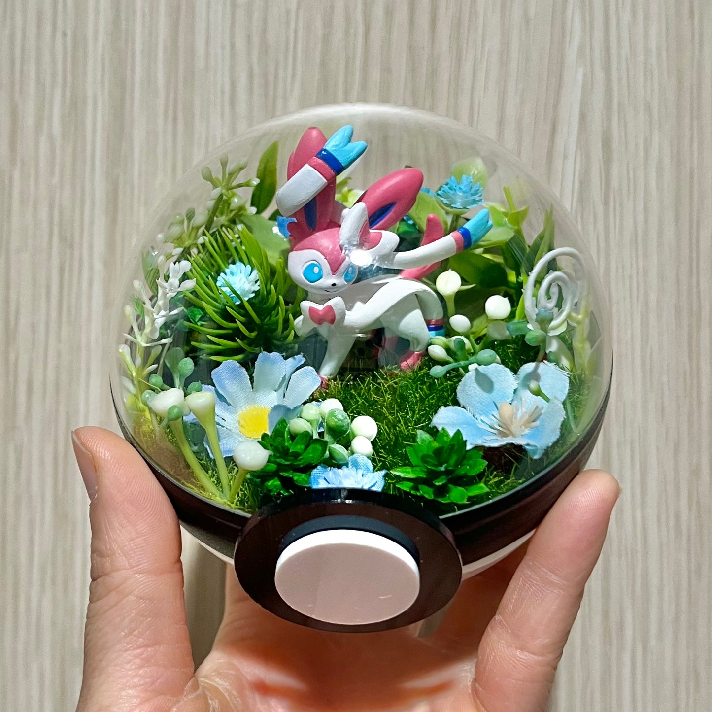 Sylveon Pokeball Terrarium