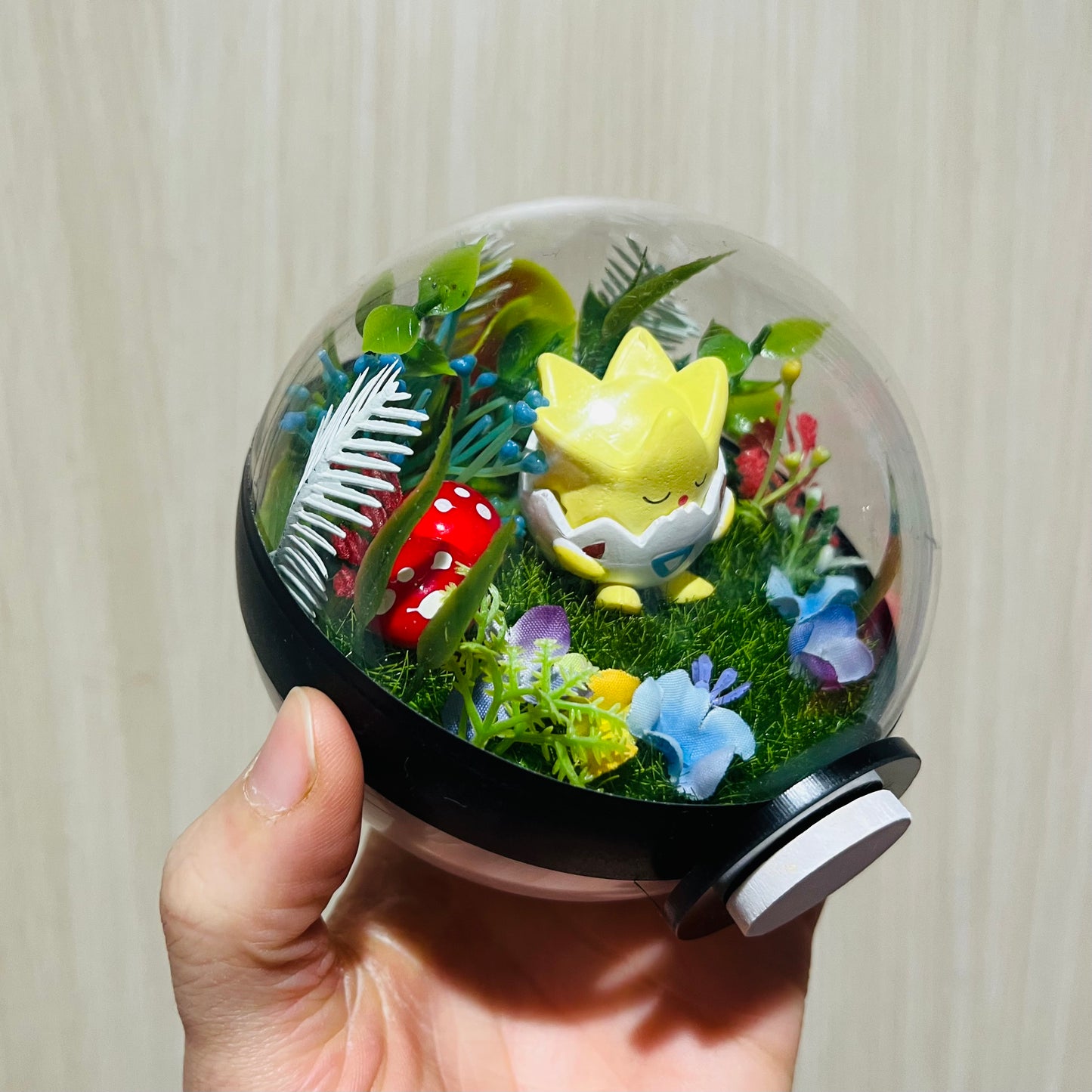 Togepi Pokeball Terrarium