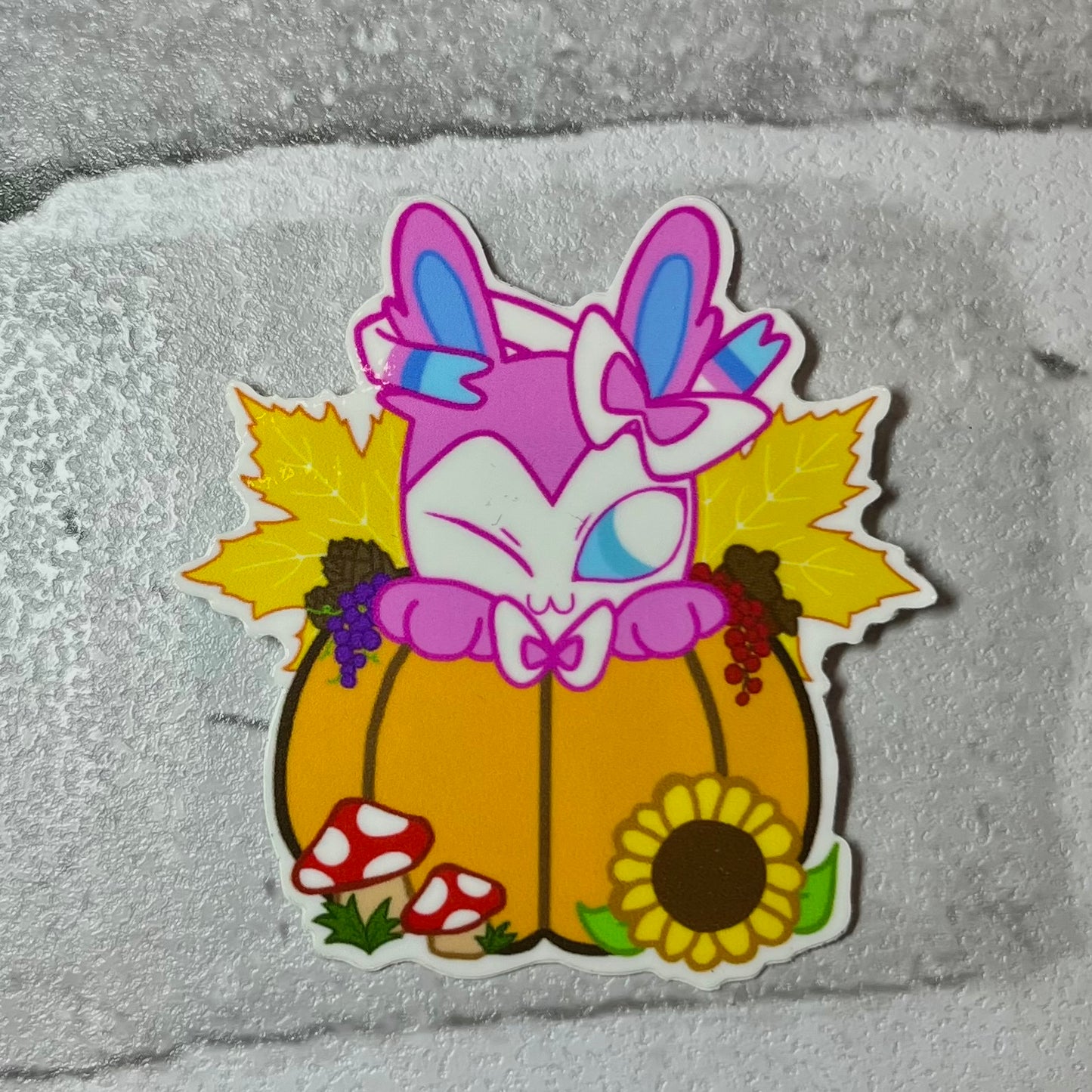 Eeveelution Autumn Stickers