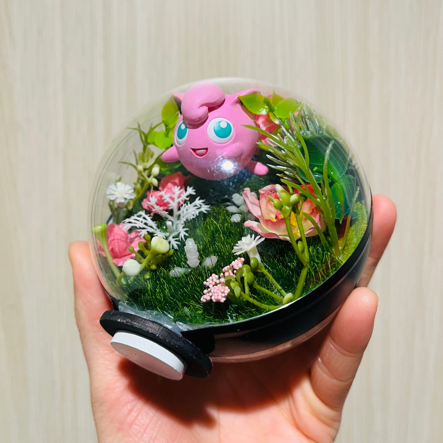 Jigglypuff Pokeball Terrarium *discount for older design*