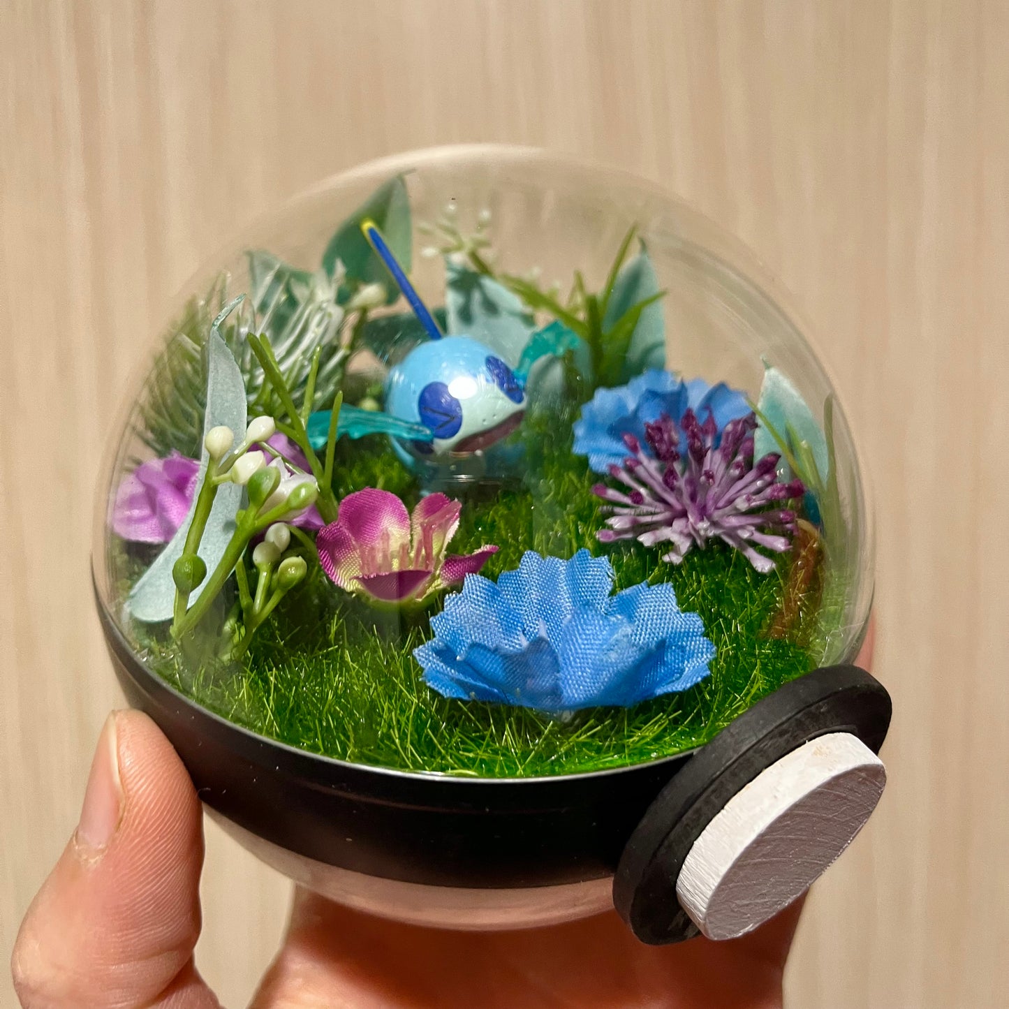 Crying Sobble Pokeball Terrarium *discount for older design*