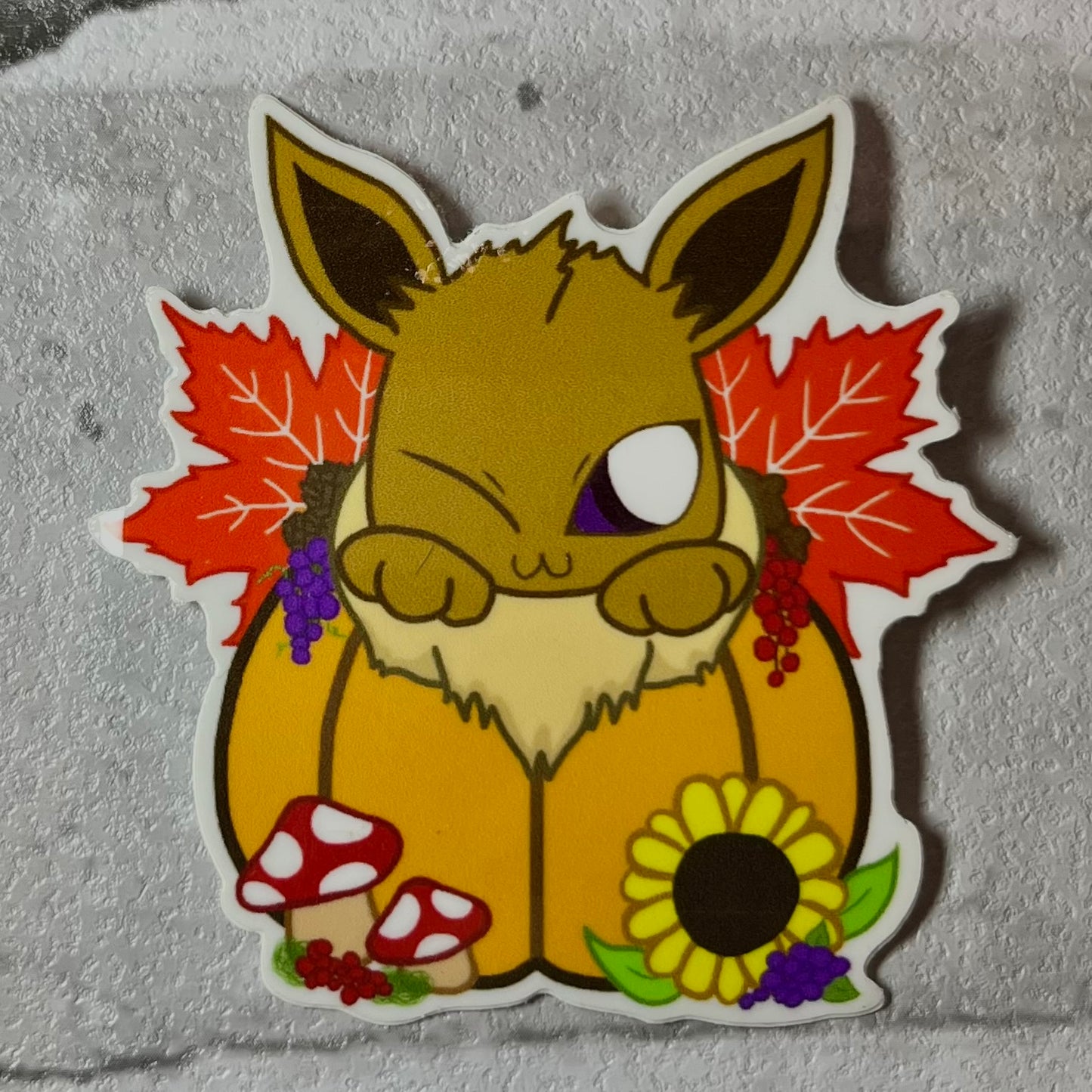 Eeveelution Autumn Stickers