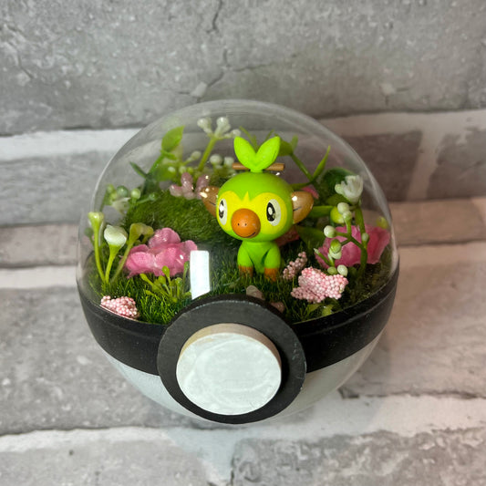 Grookey Pokeball Terrarium (discount for older design)