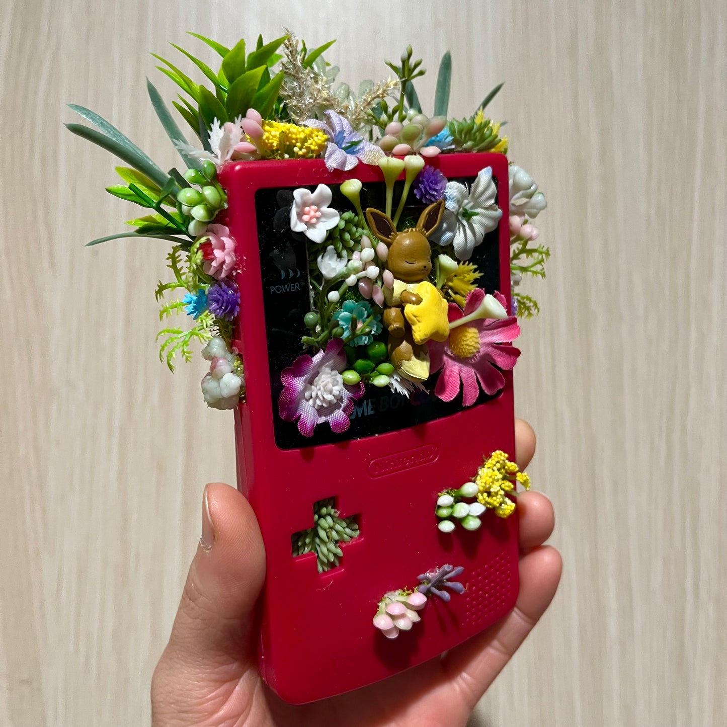 Eevee Gameboy Color Terrarium