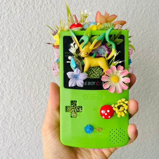 Leafeon Gameboy Terrarium