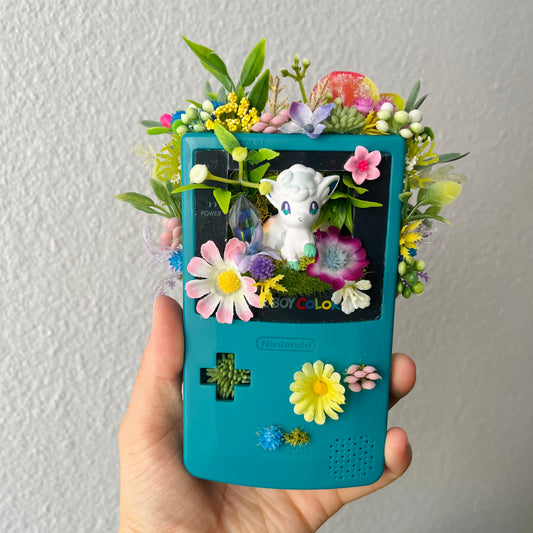 Alolan Vulpix Gameboy Terrarium