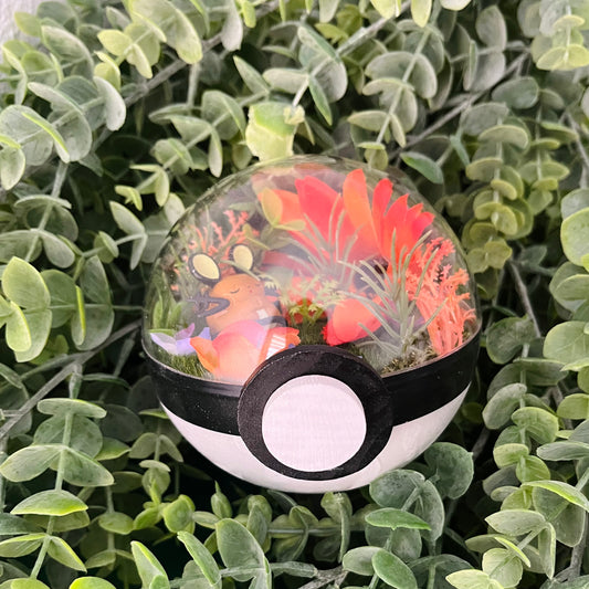 Dedenne Pokeball Terrarium