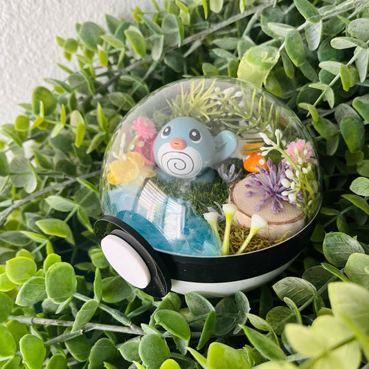 Poliwag Pokeball Terrarium
