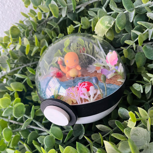 Charmander Pokeball Terrarium