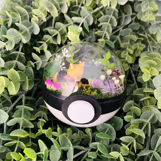 Abra Pokeball Terrarium