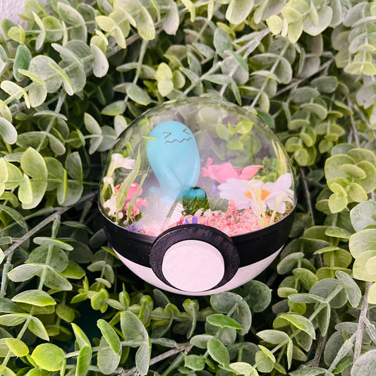 Wobbuffet Pokeball Terrarium