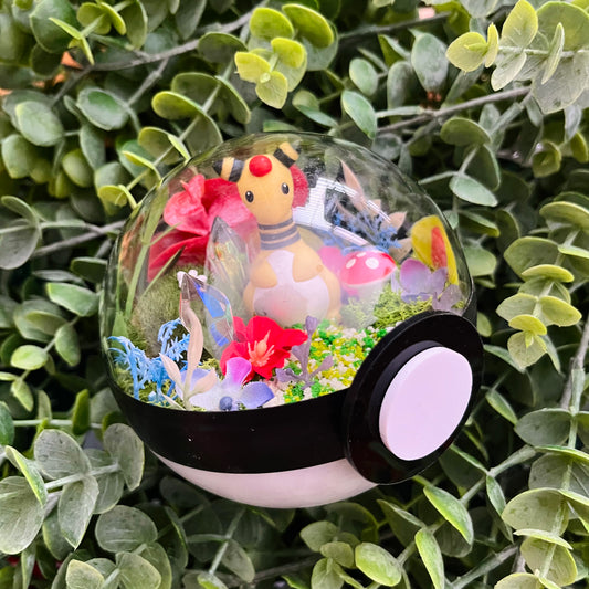 Ampharos Pokeball Terrarium