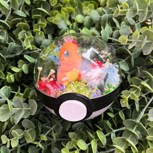 Charmander Pokeball Terrarium