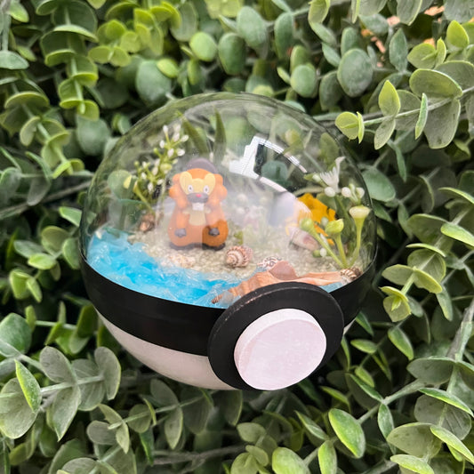 Bibarel Pokeball Terrarium