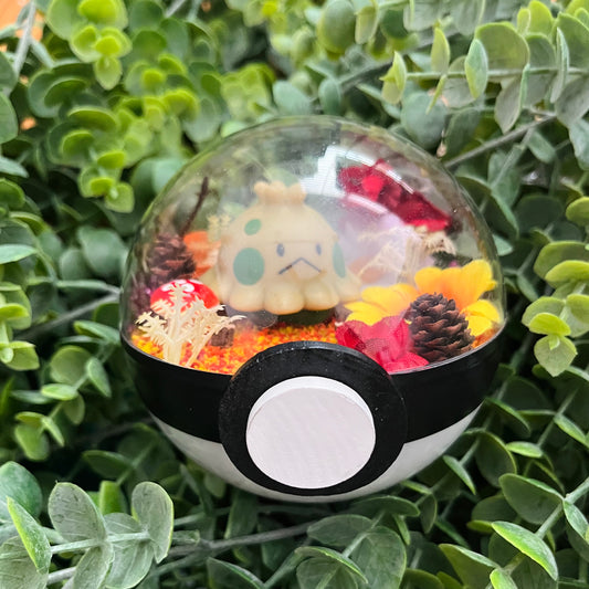 Shroomish Pokeball Terrarium