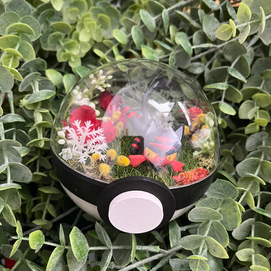 Litten Pokeball Terrarium