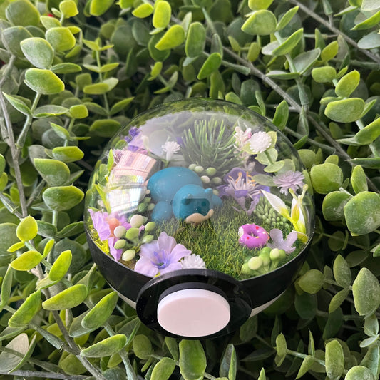 Snorlax Pokeball Terrarium