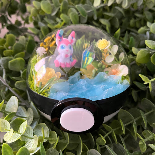 Sylveon Pokeball Terrarium