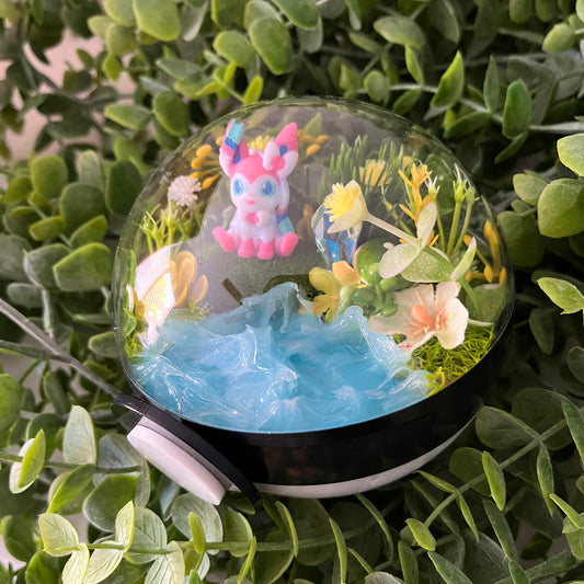 Sylveon Pokeball Terrarium