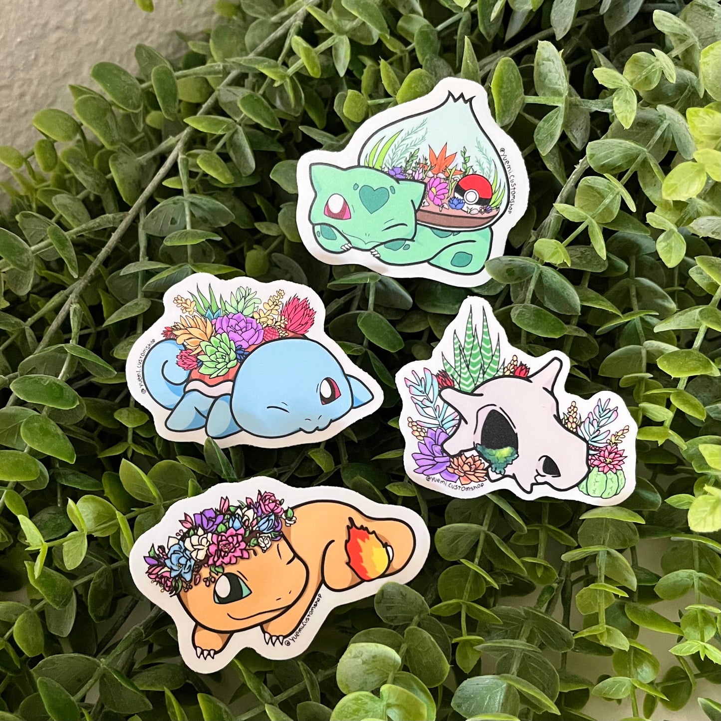 Pokemon Terrarium Stickers