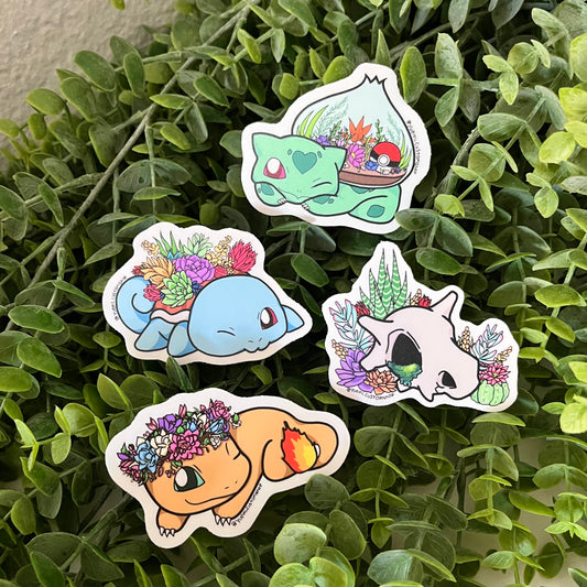 Pokemon Terrarium Stickers