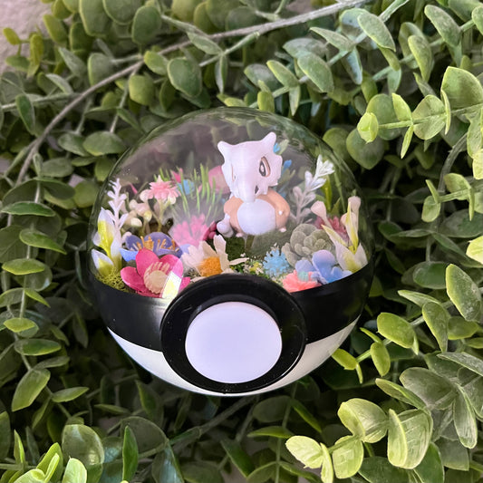 Cubone Pokeball Terrarium