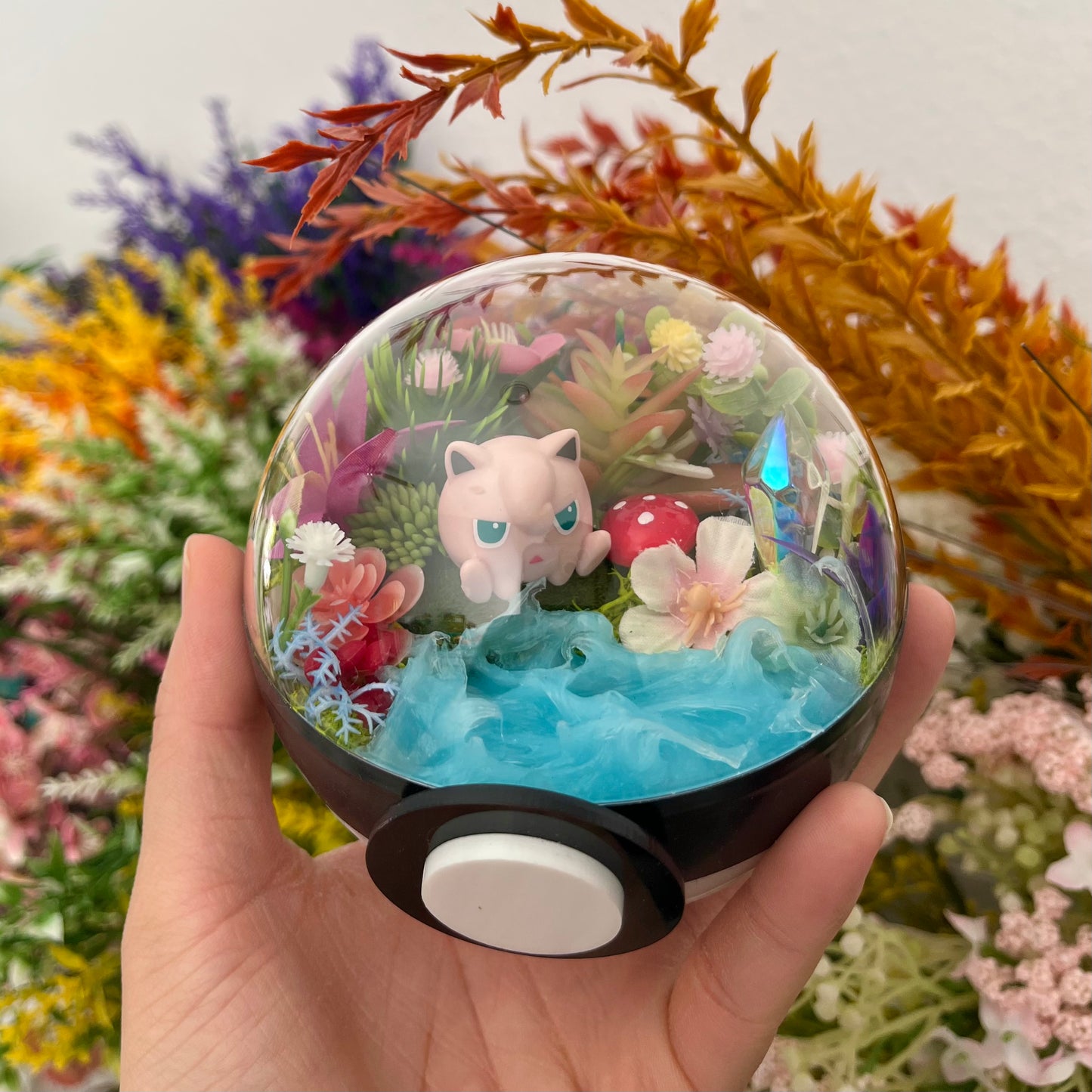 Jigglypuff Pokeball Terrarium