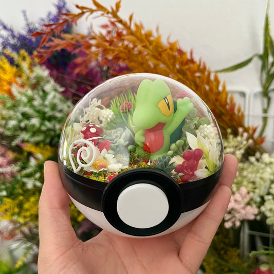 Treecko Pokeball Terrarium